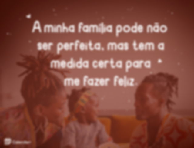 Frase sobre família