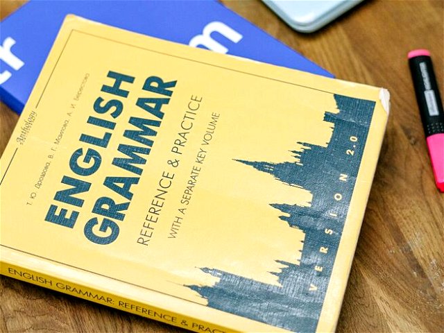 a book of english grammar