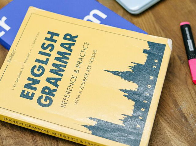 a book of english grammar