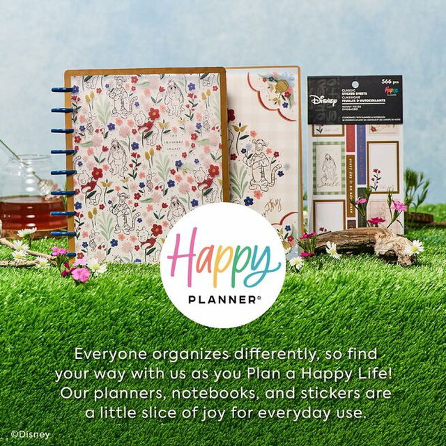 Happy Planner Disney Disc-Bound 12-Month Academic Planner