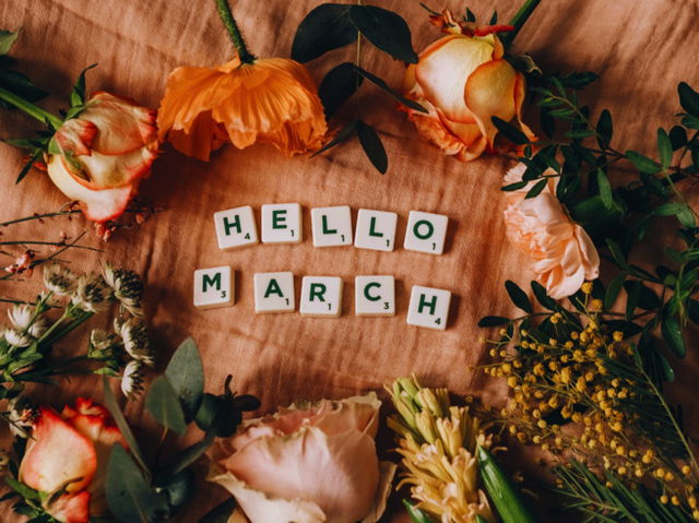 Hello march calendar