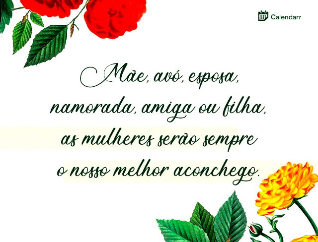 27 frases de homenagem para o dia da mulher - Calendarr