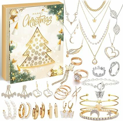 Jewelry Advent Calendar 2025 for Women