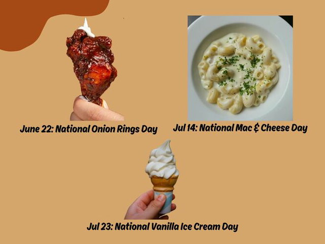 July Food Holidays