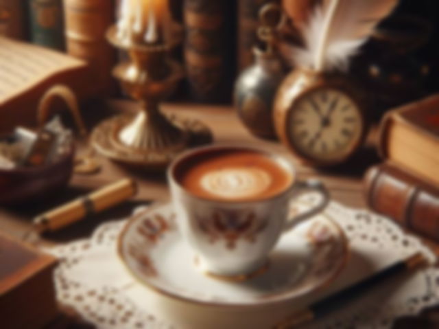 cappuccino with a historical look