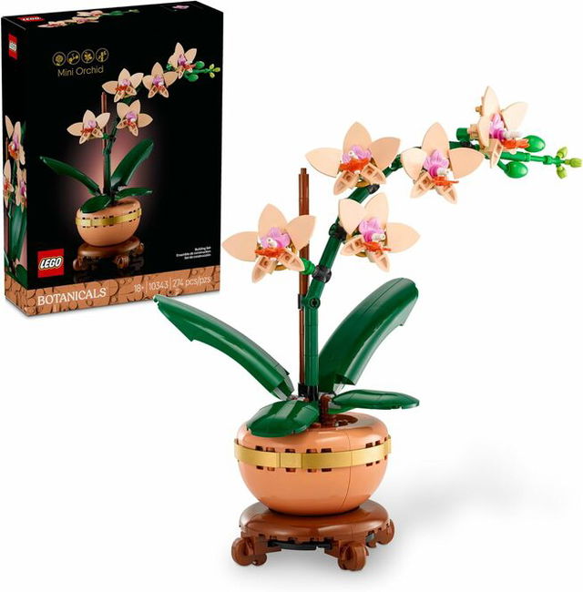 LEGO Botanicals Mini Orchid Building Set