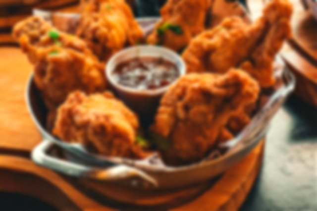 Fried Chicken With Sauce