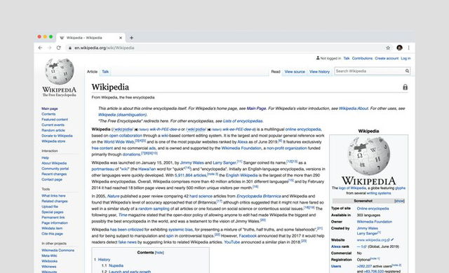 Wikipedia Page