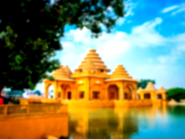 Temple complex Bhagwan Valmiki Tirath Sthal or Bhagwan Valmiki Mandir near Amritsar, Punjab, India