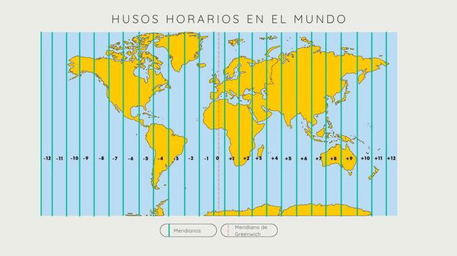 mapa husos horarios