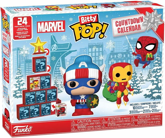 Funko Bitty Pop! Calendario de Adviento de Marvel Comics