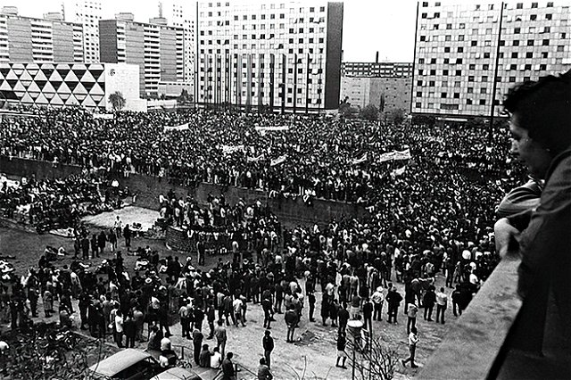 manifestación tlatelolco