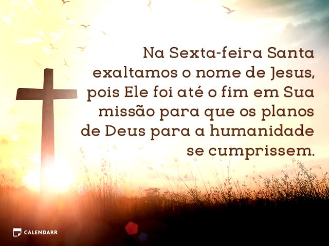 16 mensagens para refletir sobre a Sexta-feira Santa - Calendarr