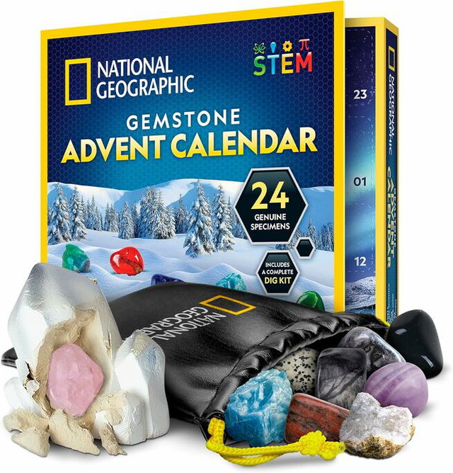 NATIONAL GEOGRAPHIC Gemstone Advent Calendar