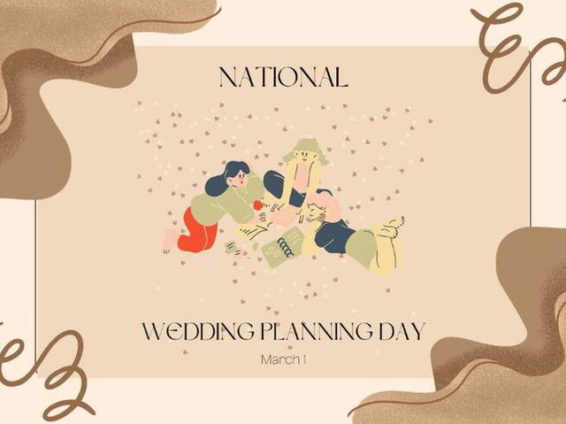 national wedding day illustration