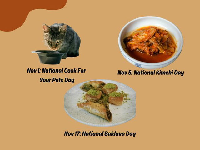 November Food Holidays