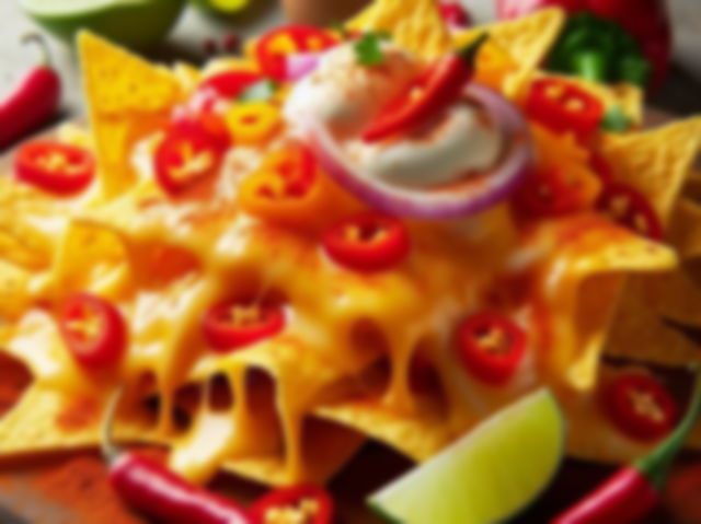 ooey gooey cheesy nachos