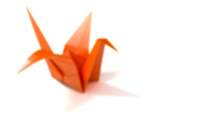 paper crane of peace