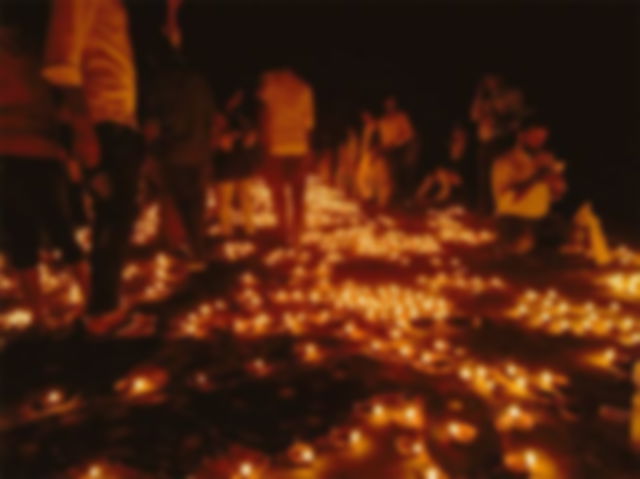 People gathered near banks of Holy River Ganga to celebrate ‘Dev Deepawali’ hindu religion festival.