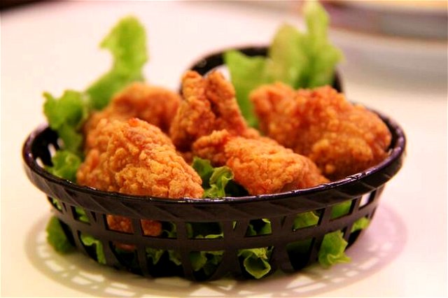 Close-up Photo of Fried Chicken