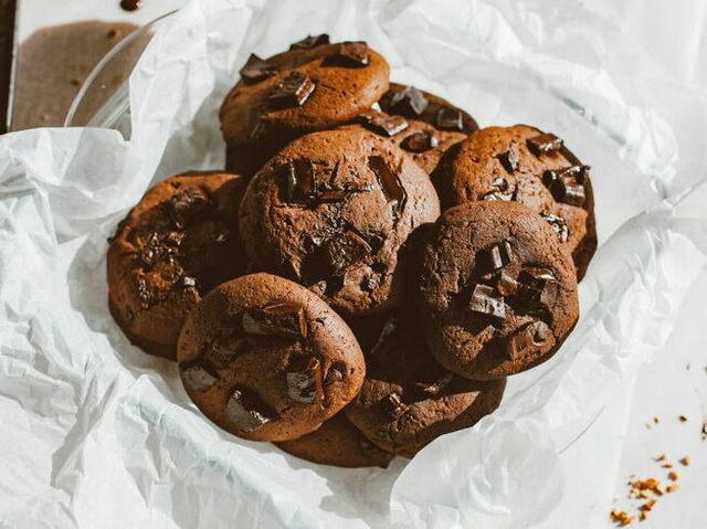 Pile of Chocolate Chip Cookies