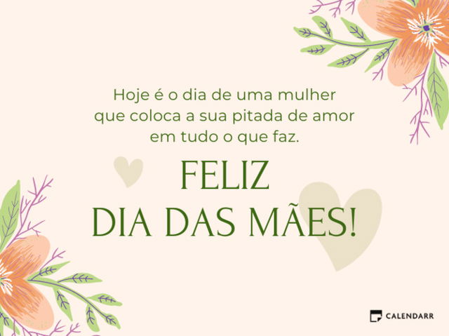 Mensagem para mãe que faz tudo com amor