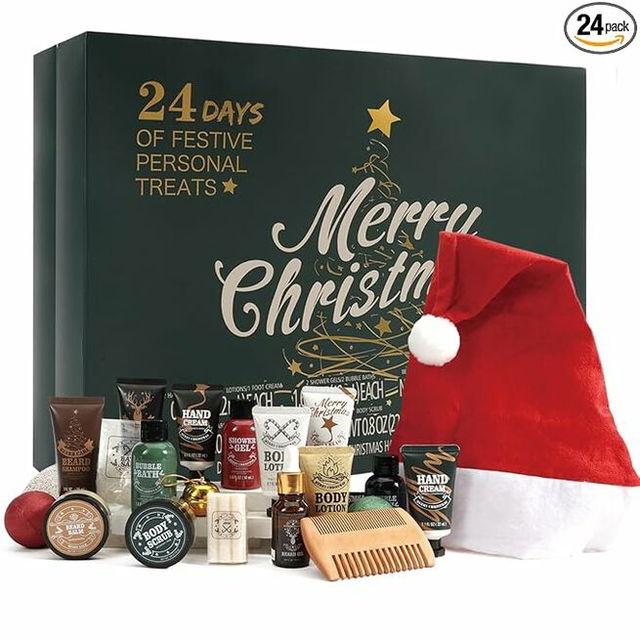 Rinse&Robust Mens Christmas Gifts 2025 Advent Calendar