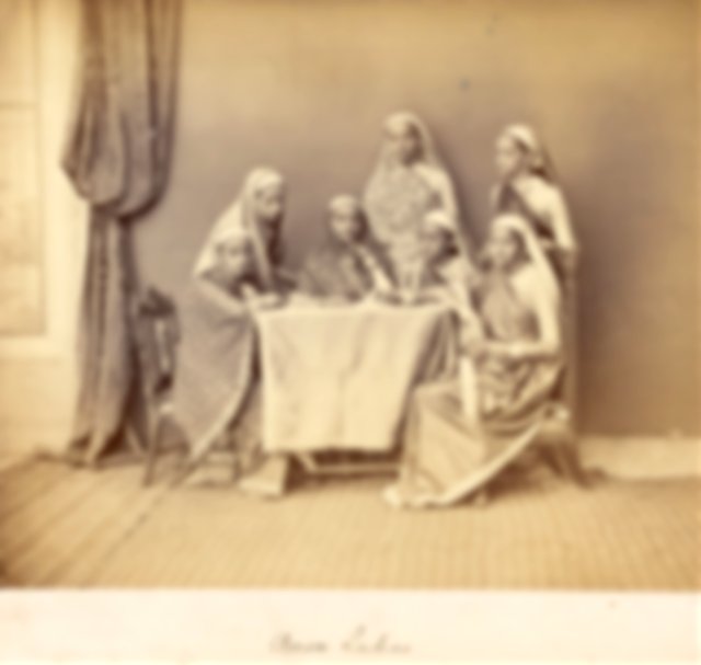 Parsi Women in Bombay, India in the 19th century