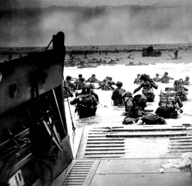 D-Day or Normandy Beach Invasion