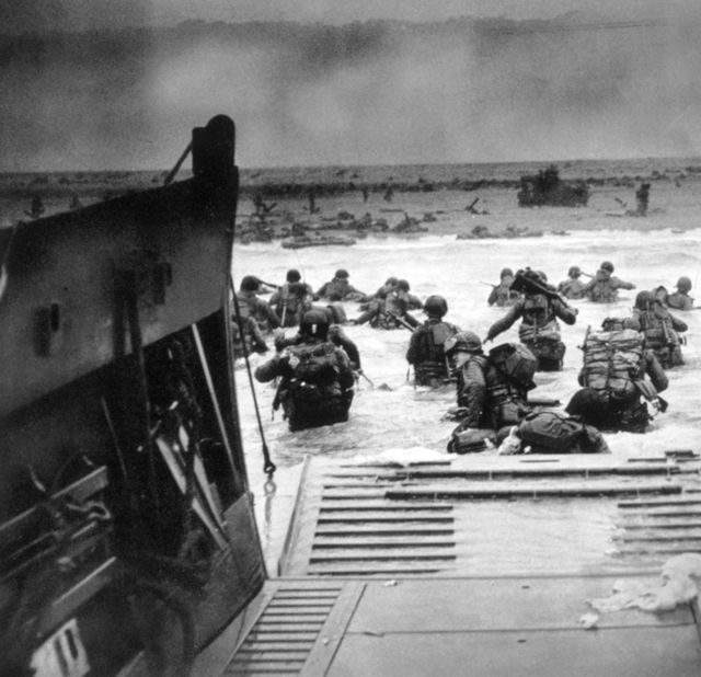 D-Day or Normandy Beach Invasion