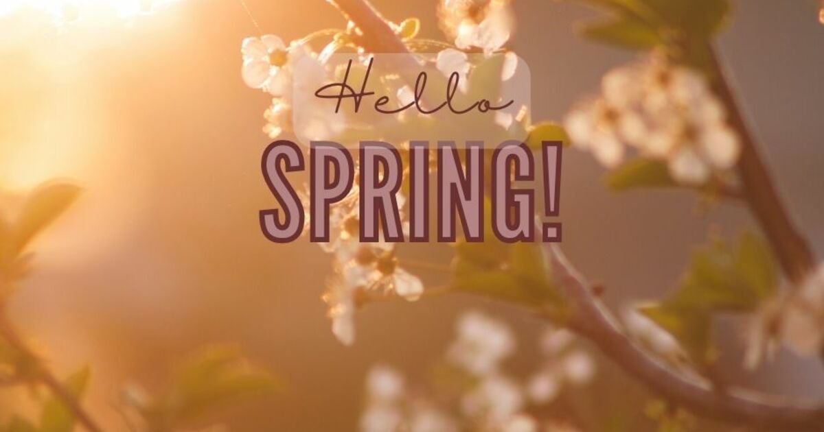 first day of spring images