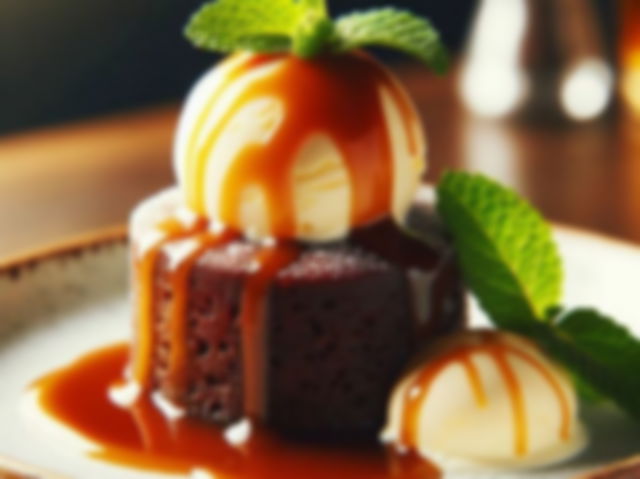 sticky toffee pudding