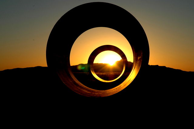 Summer Solstice At Utah Desert