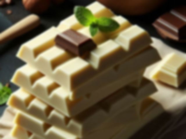 AI generated Images Of White Chocolate Bars