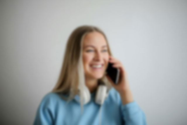 Woman on call