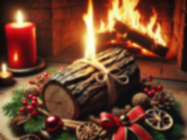 Yule log