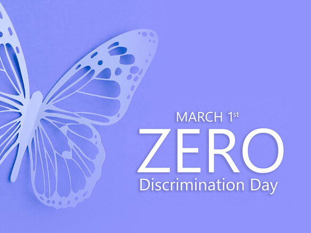 Zero Discrimination Day symbol