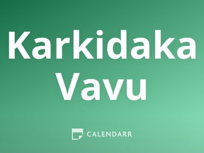 Karkidaka Vavu