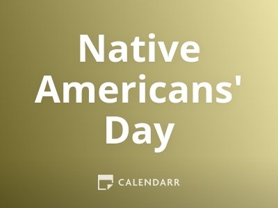 Native Americans' Day