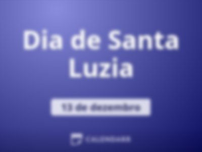 Dia de Santa Luzia
