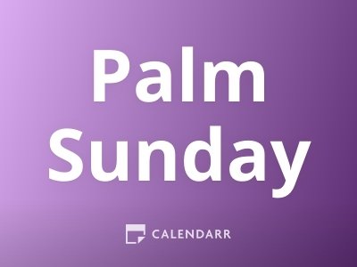 Palm Sunday