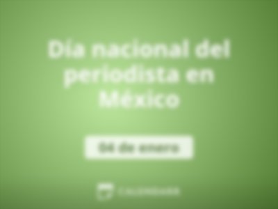 Día nacional del periodista en México