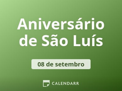 Aniversário de São Luís