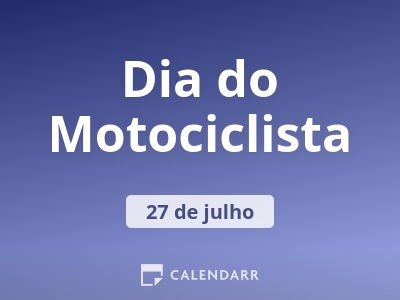 Dia do Motociclista