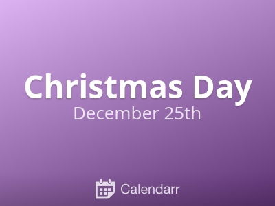 Christmas Day | December 25 - Calendarr