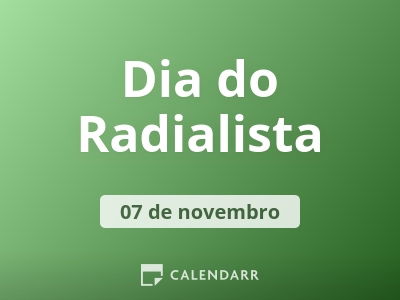 Dia do Radialista