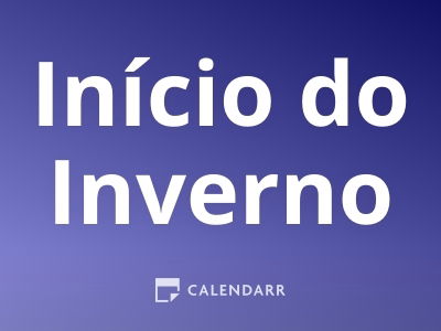 Início do Inverno