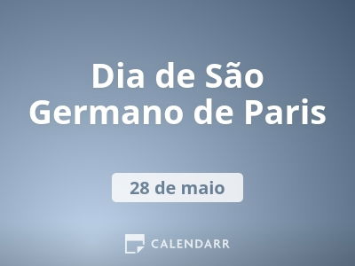 Dia de São Germano de Paris