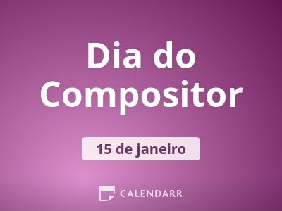 Dia do Compositor