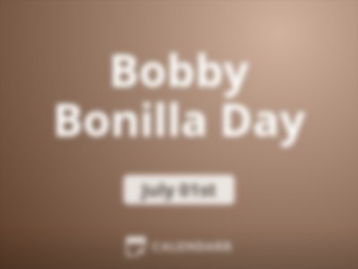 Bobby Bonilla Day